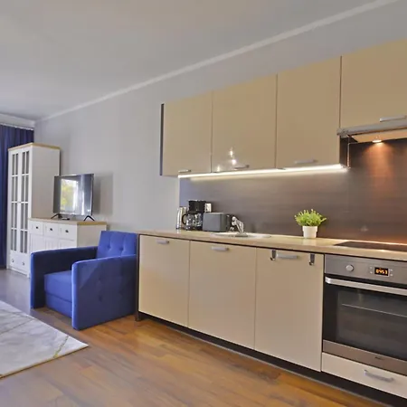 Sunset - Z Parkingiem I Bocznym Widokiem Na Port Lejlighed *